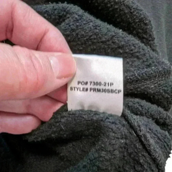 Brunette the Label Brunette Classic Sweatshirt Black Crewneck  Women's size S/M - Picture 10 of 14